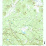 United States Geological Survey Horseshoe Cienega, AZ (1998, 24000-Scale) digital map