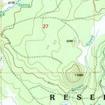 United States Geological Survey Horseshoe Cienega, AZ (1998, 24000-Scale) digital map