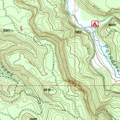 United States Geological Survey Horseshoe Cienega, AZ (1998, 24000-Scale) digital map