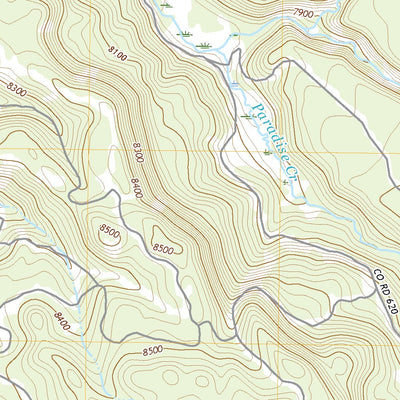 United States Geological Survey Horseshoe Cienega, AZ (2021, 24000-Scale) digital map