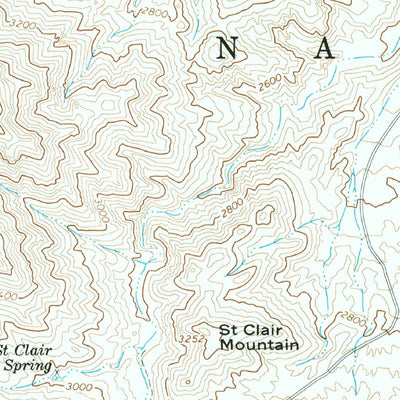 United States Geological Survey Horseshoe Dam, AZ (1964, 24000-Scale) digital map