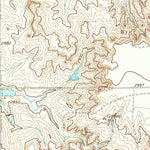 United States Geological Survey Horseshoe Hill, TX-OK (1973, 24000-Scale) digital map
