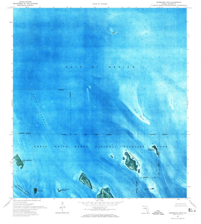 United States Geological Survey Horseshoe Keys, FL (1972, 24000-Scale) digital map