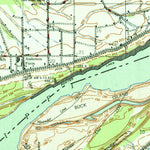 United States Geological Survey Horseshoe Lake, AR-MS-TN (1954, 62500-Scale) digital map