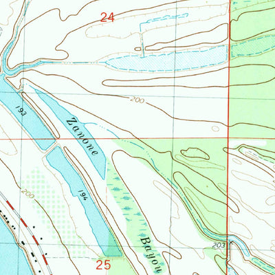 United States Geological Survey Horseshoe Lake, AR-MS-TN (1981, 24000-Scale) digital map