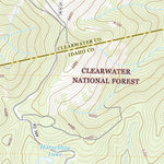 United States Geological Survey Horseshoe Lake, ID (2020, 24000-Scale) digital map