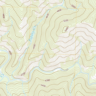 United States Geological Survey Horseshoe Lake, ID (2020, 24000-Scale) digital map