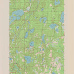 United States Geological Survey Horseshoe Lake, WI (1982, 24000-Scale) digital map