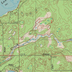 United States Geological Survey Horseshoe Lake, WI (1982, 24000-Scale) digital map