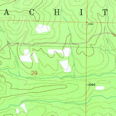 United States Geological Survey Horseshoe Mountain, AR (1958, 24000-Scale) digital map