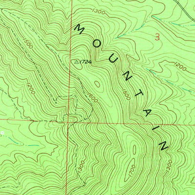 United States Geological Survey Horseshoe Mountain, AR (1958, 24000-Scale) digital map