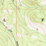 United States Geological Survey Horseshoe Mountain, CO (2001, 24000-Scale) digital map