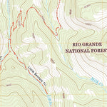 United States Geological Survey Horseshoe Mountain, CO (2022, 24000-Scale) digital map