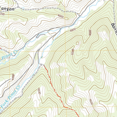 United States Geological Survey Horseshoe Mountain, CO (2022, 24000-Scale) digital map