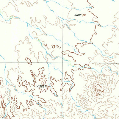 United States Geological Survey Horseshoe Mountains, TX (1983, 24000-Scale) digital map