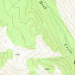 United States Geological Survey Horseshoe Peak, MT (1958, 24000-Scale) digital map