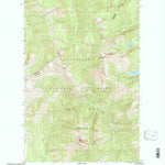 United States Geological Survey Horseshoe Peak, MT (1994, 24000-Scale) digital map
