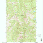 United States Geological Survey Horseshoe Peak, MT (1994, 24000-Scale) digital map