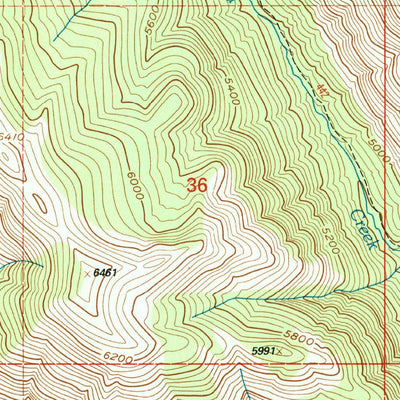 United States Geological Survey Horseshoe Peak, MT (1994, 24000-Scale) digital map