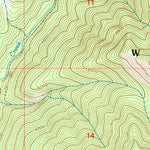 United States Geological Survey Horseshoe Peak, MT (1994, 24000-Scale) digital map