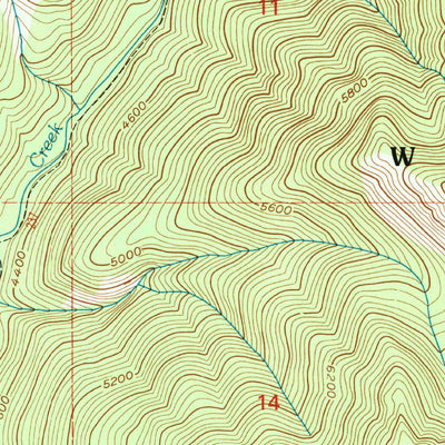 United States Geological Survey Horseshoe Peak, MT (1994, 24000-Scale) digital map