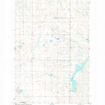 United States Geological Survey Horseshoe Valley, ND (1981, 24000-Scale) digital map