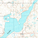 United States Geological Survey Horseshoe Valley, ND (1981, 24000-Scale) digital map