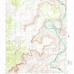 United States Geological Survey Horsethief Canyon, UT (1988, 24000-Scale) digital map
