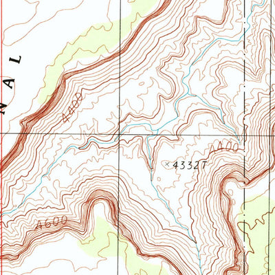United States Geological Survey Horsethief Canyon, UT (1988, 24000-Scale) digital map