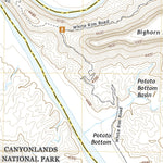 United States Geological Survey Horsethief Canyon, UT (2020, 24000-Scale) digital map