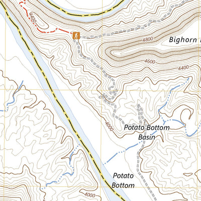 United States Geological Survey Horsethief Canyon, UT (2023, 24000-Scale) digital map