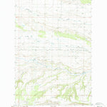 United States Geological Survey Horsethief Coulee East, MT (1985, 24000-Scale) digital map