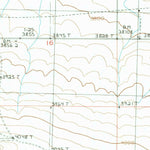 United States Geological Survey Horsethief Coulee East, MT (1985, 24000-Scale) digital map