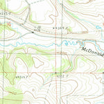 United States Geological Survey Horsethief Coulee West, MT (1985, 24000-Scale) digital map