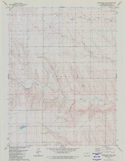 United States Geological Survey Horsethief Draw, KS (1979, 24000-Scale) digital map