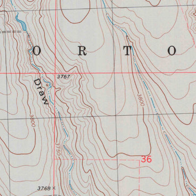 United States Geological Survey Horsethief Draw, KS (1979, 24000-Scale) digital map