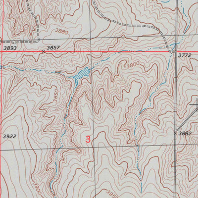 United States Geological Survey Horsethief Draw, KS (1979, 24000-Scale) digital map