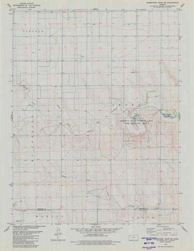 United States Geological Survey Horsethief Draw NE, KS (1979, 24000-Scale) digital map