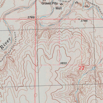 Horsethief Draw NW, KS (1979, 24000-Scale) Map by United States ...