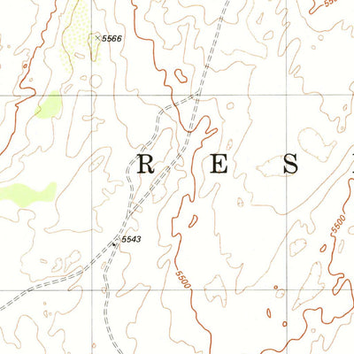 United States Geological Survey Horsethief Mesa, AZ (1981, 24000-Scale) digital map