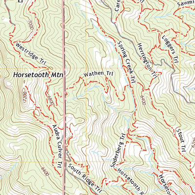 United States Geological Survey Horsetooth Reservoir, CO (2022, 24000-Scale) digital map