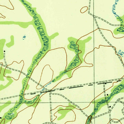 United States Geological Survey Hortense, GA (1944, 62500-Scale) digital map