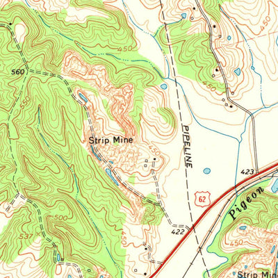 United States Geological Survey Horton, KY (1971, 24000-Scale) digital map