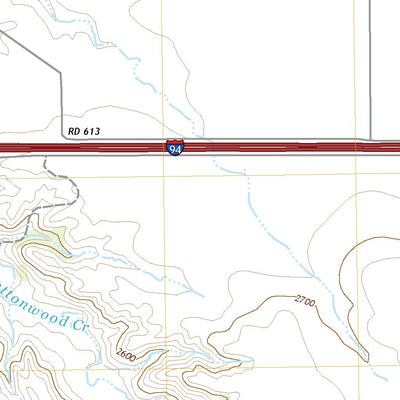 United States Geological Survey Horton, MT (2020, 24000-Scale) digital map
