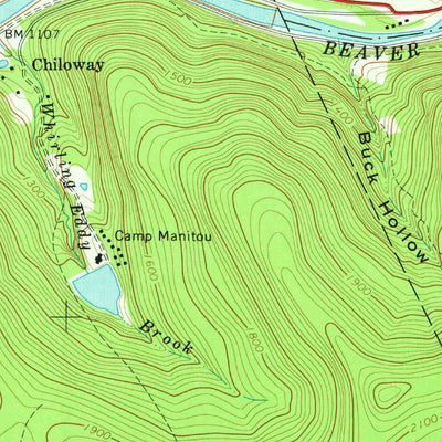 United States Geological Survey Horton, NY (1965, 24000-Scale) digital map