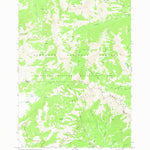 United States Geological Survey Horton Peak, ID (1970, 24000-Scale) digital map
