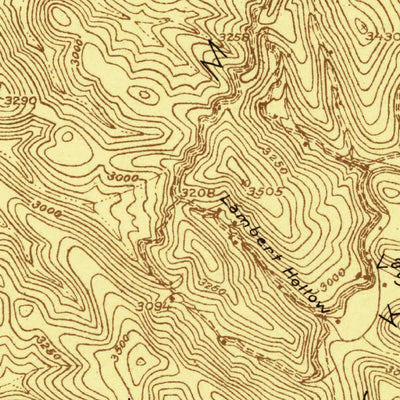 United States Geological Survey Horton, WV (1922, 48000-Scale) digital map