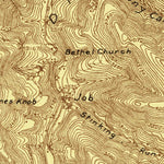 United States Geological Survey Horton, WV (1922, 48000-Scale) digital map