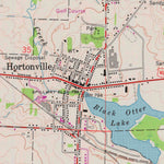 United States Geological Survey Hortonville, WI (1969, 24000-Scale) digital map