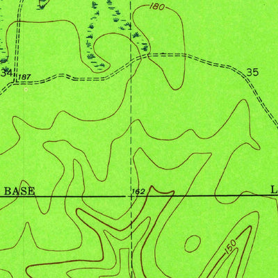 United States Geological Survey Hosford, FL (1945, 24000-Scale) digital map